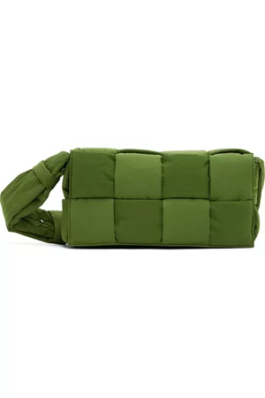 Bottega Veneta Khaki Padded Tech Cassette Bag