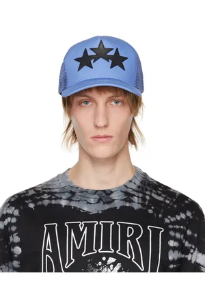 AMIRI Blue Embroidered Cap