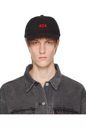 424 FAIRFAX Black Embroidered Cap