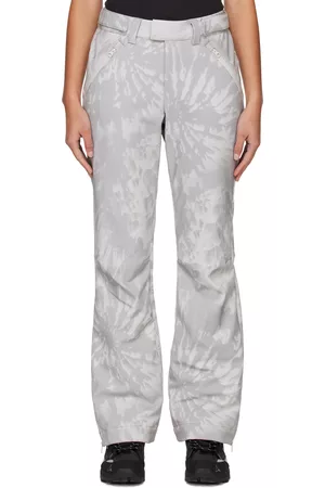 Oakley Women Pants - Grey Graphic Pants