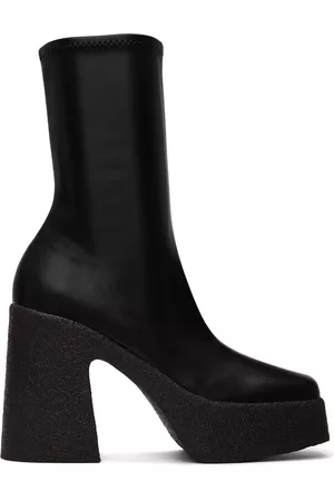 Stella McCartney Women Heeled & Platform Boots - Black Skyla Heeled Boots