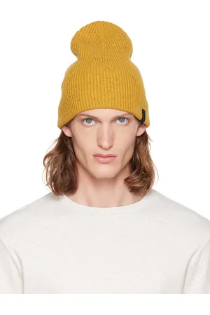 RAG&BONE Yellow Harlow Beanie