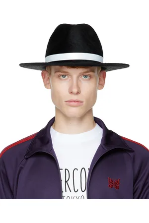 UNDERCOVER Black Reflective Structured Hat