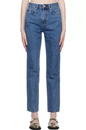 Ganni Blue Swigy Jeans