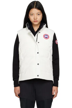 Canada Goose White Freestyle Vest