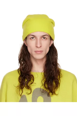 Frenckenberger Yellow Cashmere Beanie