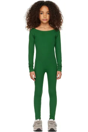 Gil Rodriguez SSENSE Exclusive Kids Green Via Olympia Jumpsuit