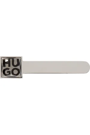 HUGO BOSS Silver E-Sparkling Tie Bar