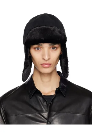 MASTERMIND Men Caps - Black Pilot Cap