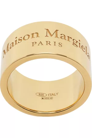 Maison Margiela Gold Wide Band Ring