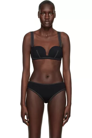 La Perla mesh-detail Bikini Top - Farfetch