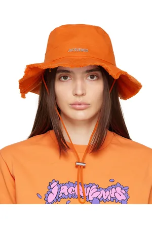 Jacquemus Orange 'Le Bob Artichaut' Beach Hat