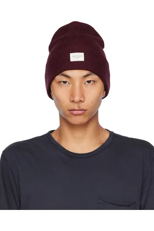RAG&BONE Burgundy Addison Beanie