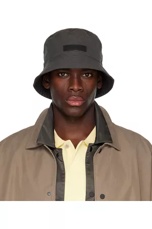 Essentials Gray Twill Bucket Hat