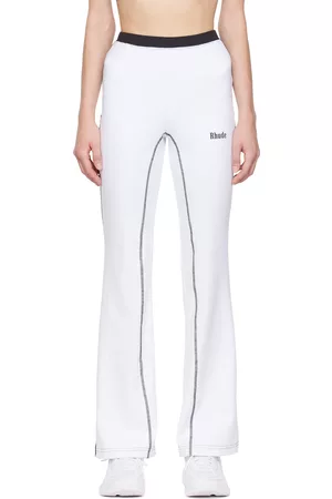 Rhude Black & White Rhider Lounge Pants