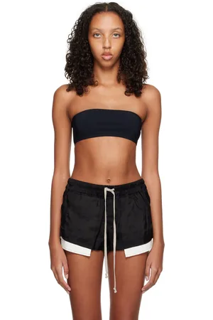 Rick Owens Black Bandeau Bikini Top
