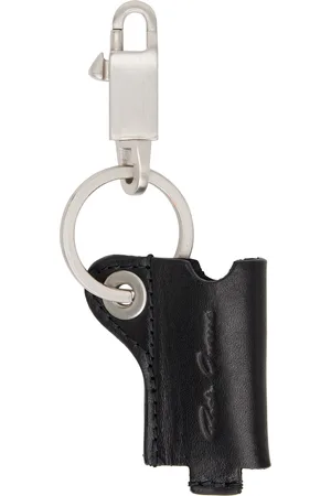 Rick Owens Men Keychains - Black Mini Lighter Holder Keychain