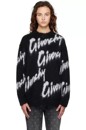 Givenchy Women Accessories - Black All-Over Sweater