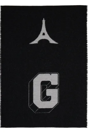 Givenchy Black & White Varsity Scarf