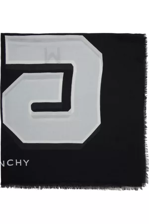 Givenchy Black & White 4G Scarf