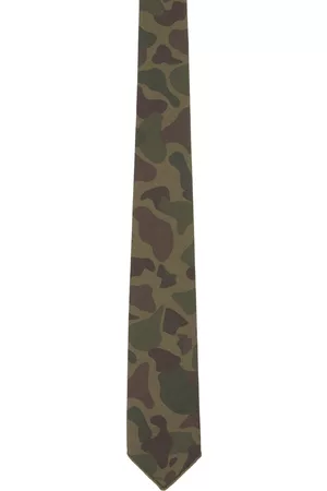 ENGINEERED GARMENTS Khaki Camouflage Tie