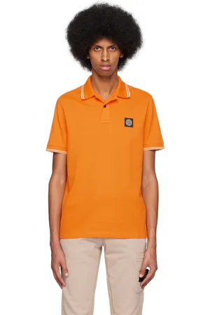 Orange clearance polo top