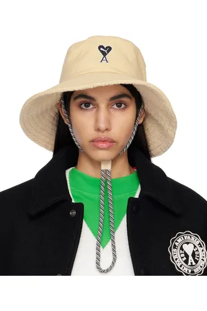 Ami Women Hats - Beige Puma Edition Bucket Hat