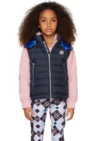 Moncler Kids Navy Laro Down Vest