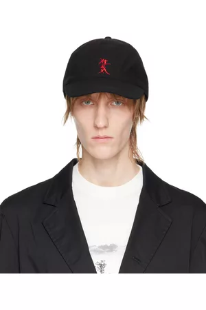 UNDERCOVER Black Embroidered Cap