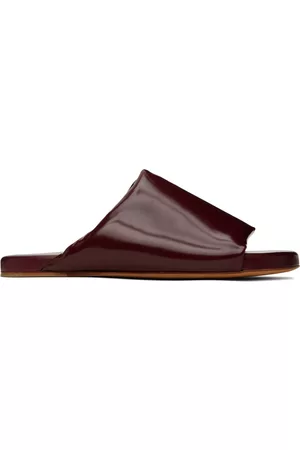 Bottega Veneta Red Cushion Mules