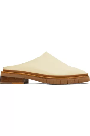 Robert Clergerie Off-White Bosco Slip-On Loafers