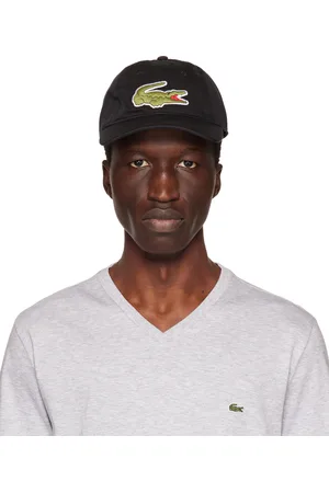 Lacoste Men Caps - Black Adjustable Cap