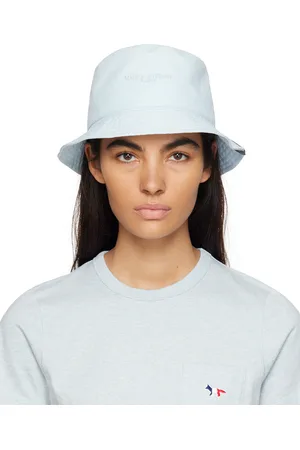 Maison Kitsuné Women Hats - Blue Technical Bucket Hat