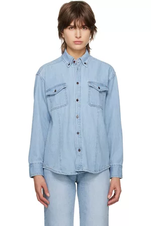 DUNST Blue Classic Denim Shirt