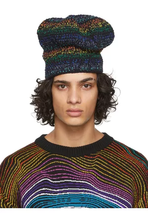 AGR Men Hats - Multicolor Crochet Hat