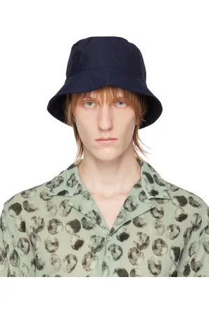 OFFICINE GENERALE Men Hats - Navy Bob Bucket Hat