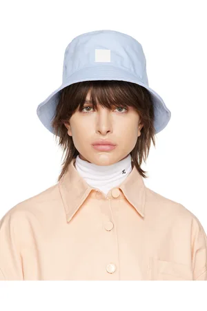 RAF SIMONS Blue Patch Bucket Hat