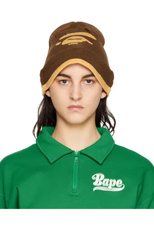 BAPE Women Hats - Brown Ape Face Hat