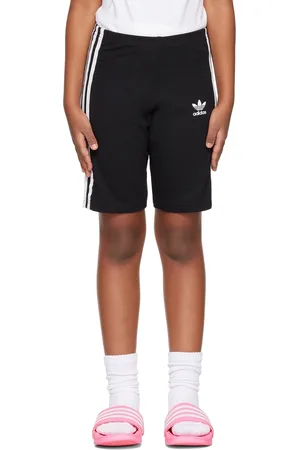adidas Kids Black Adicolor Big Kids Shorts