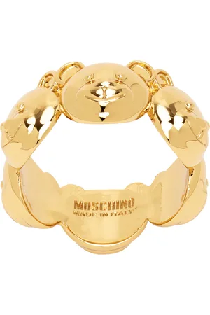 Moschino Gold Teddy Bear Ring
