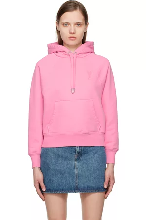 Ami Pink Ami De Cœur Hoodie