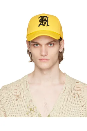 R13 Yellow Logo Embroidered Cap