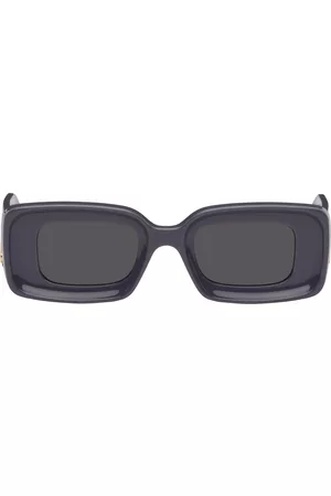 Loewe Purple Rectangular Sunglasses