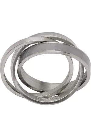 Z Zegna Silver Infinity Ring