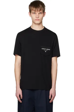 Armani Black Patch Pocket T-Shirt