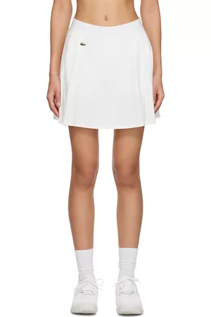 Lacoste White Built-In Short Skirt