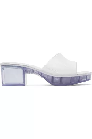 Melissa White Shape Heeled Sandals