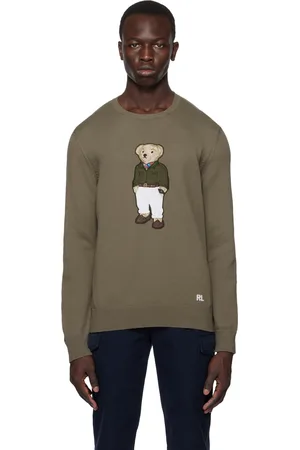 Ralph Lauren Khaki Bear Sweater