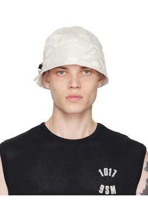 1017 ALYX 9SM White Snow Camo Bucket Hat