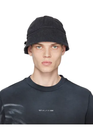 1017 ALYX 9SM Black Rollercoaster Buckle Bucket Hat